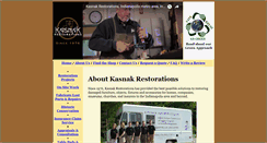 Desktop Screenshot of kasnakrestorations.com